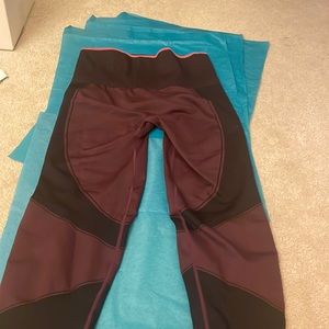 ThirdLove Purple Trim Athletic Legging Size Large